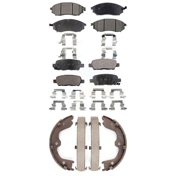 <ul> <li><span2005-2014 INFINITI QX50 Disc Brake Pad Set , KTN-100529</span></li> <li><span>Position: Front and Rear  Note: Without Brembo Brakes   </span></li> </ul>