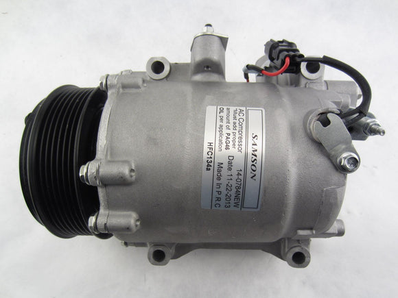 2012-2014 Honda Crv Ac Compressor 2.4L