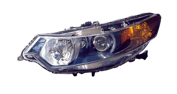 2009-2014 Acura Tsx Head Lamp Driver Side With Hid Economy Quality