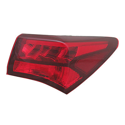 Tail Lamp Passenger Side Acura Tlx 2015-2017 Capa