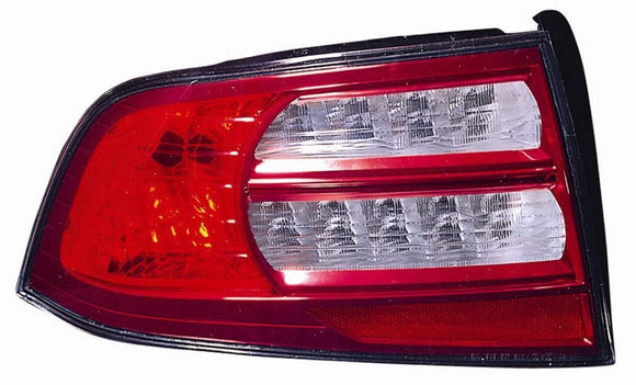 2007-2008 Acura Tl Tail Lamp Driver Side Base/Navi High Quality