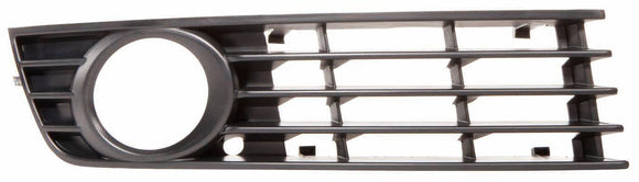 2002-2005 Audi A4 Grille Passenger Side Outer Black