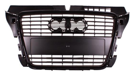 2009-2013 Audi A3 Grille Painted Black