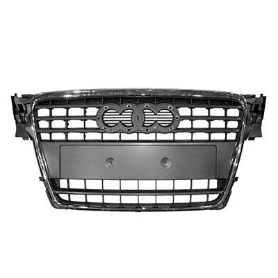 2009-2012 Audi A4 Grille Primed-Gray