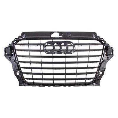 2015-2020 Audi A3 Grille Black Sedan With Out S-Line