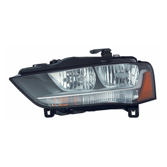 Head Lamp Driver Side Audi A4 2012-2014 Sedan /Wgn Halogen Front Om 5/31/12 Capa , Au2502175C