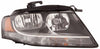 2009-2012 Audi A4 Head Lamp Passenger Side Halogen Sedan/Wgn High Quality