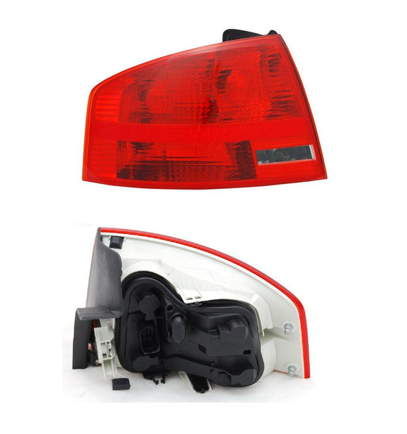 2005-2008 Audi A4 Tail Lamp Driver Side Sedan High Quality