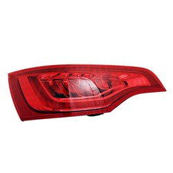 Trunk Lamp Passenger Side Audi Q7 2010-2015 Led Liftgate Mounted Capa , Au2801113C