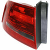 2009-2012 Audi A4 Tail Lamp Driver Side Bulb Type Sedan High Quality