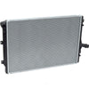 2006-2013 Audi A3 Radiator (2822) 2.0L Gas/ Diesel Turbo With Inlet And Outlet On Opposite Tanks