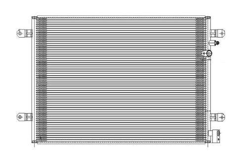 2005-2011 Audi S6 Condenser (3424)