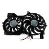 2005-2011 Audi A6 Quattro Cooling Fan Assembly V6 With Out Control Unit A6 3.2L/ A6 Quattro 3.5L 05-08 /3.0L 09-11