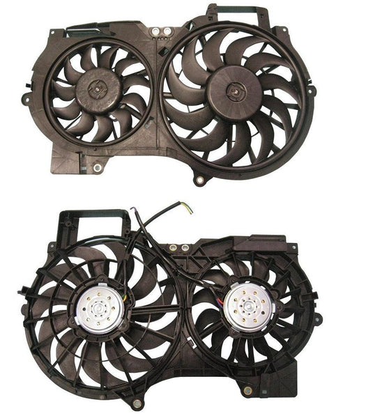 2005-2011 Audi A6 Quattro Cooling Fan Assembly V6 With Out Control Unit A6 3.2L/ A6 Quattro 3.5L 05-08 /3.0L 09-11