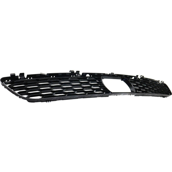 2017-2019 Bmw 5 Series Grille Lower Matte Black With Active Cruise/M-Pkg