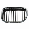 1997-2003 Bmw 5 Series Grille Driver Side Chrome/Black