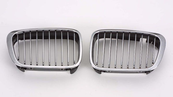 Grille Driver Bmw 3 Series Sedan 1999-2001 Side Chrome/Black