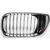 2002-2005 Bmw 3 Series Wagon Grille Driver Side Chrome.Black