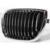 2002-2005 Bmw 3 Series Wagon Grille Driver Side Chrome.Black