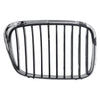 2001-2003 Bmw 5 Series Grille Driver Side Chrome/Black 540