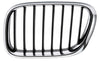 2000-2003 Bmw X5 Grille Driver Side Chrome.Black