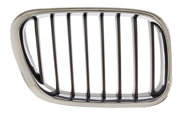 2000-2003 Bmw X5 Grille Driver Side Chrome.Black