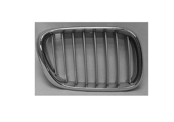 2000-2003 Bmw X5 Grille Passenger Side Chrome/Titan Color