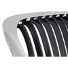 1999-2006 Bmw 3 Series Convertible Grille Passenger Side Black With Chrome Trim