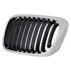 1999-2006 Bmw 3 Series Convertible Grille Driver Side Black With Chrome Trim