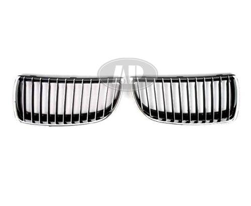 2006-2008 Bmw 3 Series Sedan Grille Passenger Side Chrome.Black M3 2008/335I/Xi 07-08/330I/Xi 2006