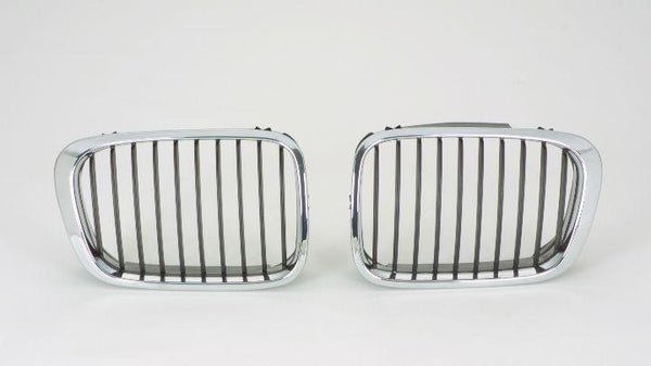 2000-2001 Bmw 3 Series Wagon Grille Driver Side Chrome.Black