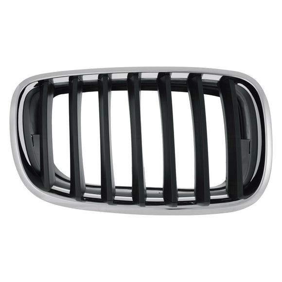 2008-2014 Bmw X6 Grille Passenger Side Chrome/Black