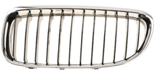 Grille Driver Bmw 3 Series Sedan 2009-2011 Side Chrome/Black