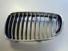 2008-2013 Bmw 1 Series Grille Driver Side Chrome/Black Coupe/Conv