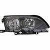 2002-2005 Bmw 3 Series Coupe Head Lamp Passenger Side Chrome Halogen High Quality