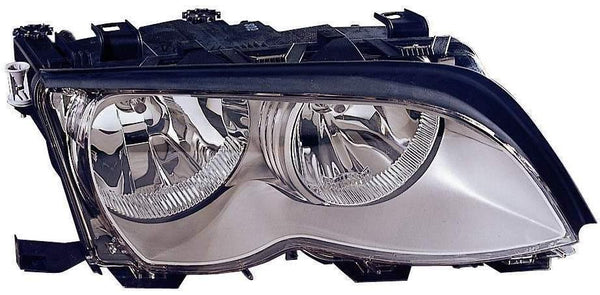 2002-2005 Bmw 3 Series Convertible Head Lamp Passenger Side Chrome Halogen High Quality