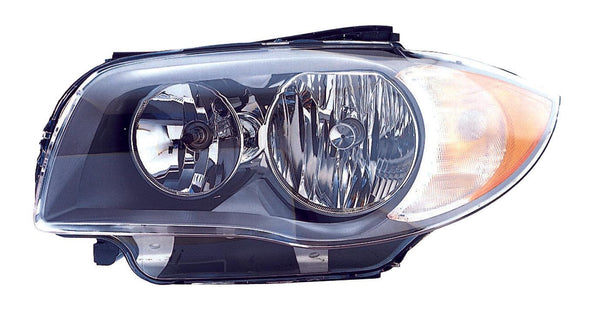 2008-2011 Bmw 1 Series Head Lamp Driver Side Halogen High Quality