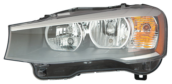 Head Lamp Driver Side Bmw X4 2015-2018 Halogen Capa , Bm2518142C