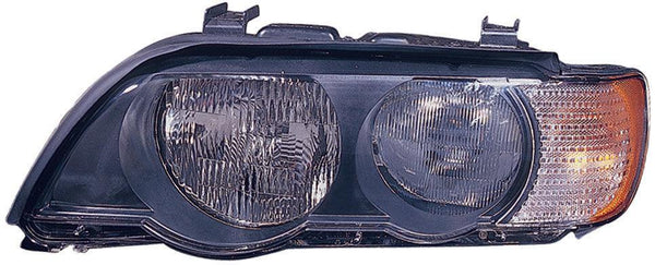 2000-2003 Bmw X5 Head Lamp Passenger Side Halogen White Turn Signal High Quality