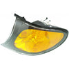 2002-2005 Bmw 3 Series Sedan Side Marker Lamp Driver Side Amber Lens Black Bezel High Quality