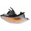 2002-2005 Bmw 3 Series Sedan Side Marker Lamp Passenger Side Amber With Chrome Bezel High Quality