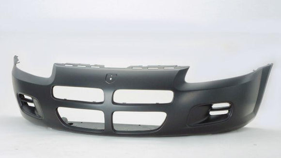 2001-2003 Dodge Stratus Sedan Bumper Front Primed With Out Fog Lamp