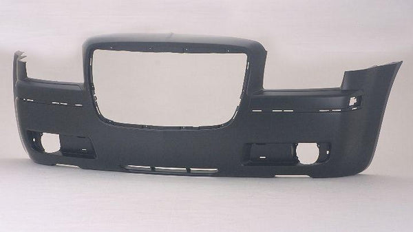 2005-2010 Chrysler 300 Bumper Front Primed 3.5L With Fog Lamp Hole Touring/Ltd Model