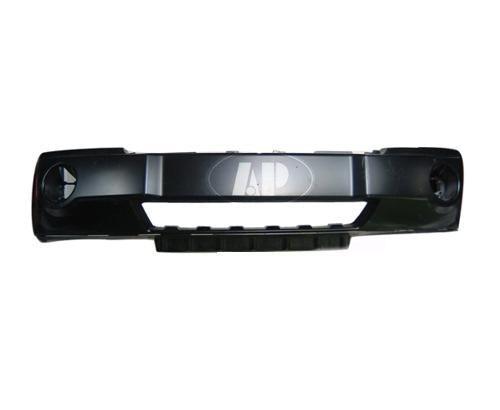 2005-2007 Jeep Grand Cherokee Bumper Front Primed Without Chrome Insert Exclude Srt-8