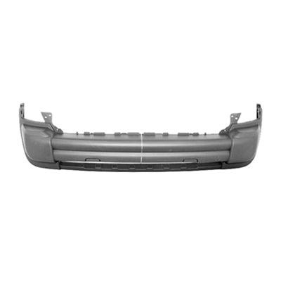 2005-2007 Jeep Liberty Bumper Front Textured Gray Without Tow Hook