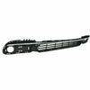 2011-2016 Chrysler Town Country Grille Lower Matt-Black With Chrome Mldg