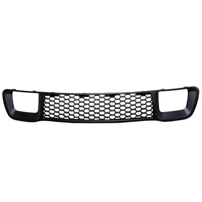 2014-2016 Jeep Grand Cherokee Grille Lower Matte-Dark Gray Exclude Srt-8 Without Adaptive Cruise Without Tow Hook Hole