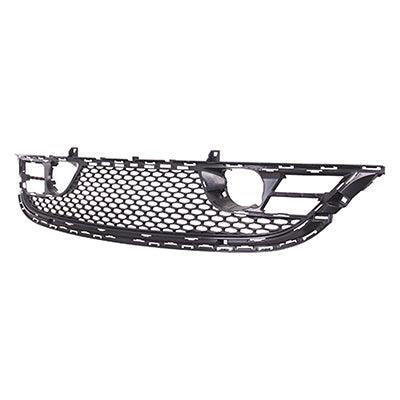 Grille Lower Chrysler 200 Sedan 2015-2017 Black With Adaptive Cruise , CH1036135