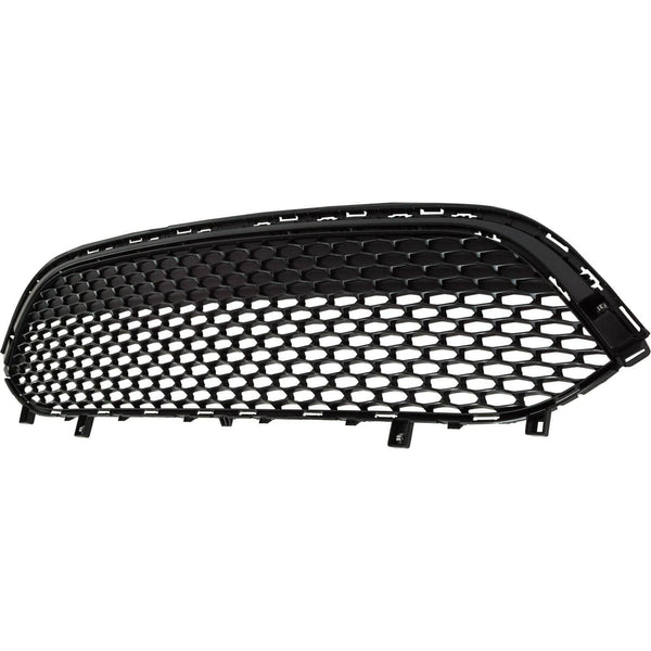 2017-2020 Chrysler Pacifica Hybrid Grille Lower With Fog Lamp Without Adaptive Cruise Matte Black Mesh