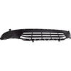 2017-2020 Chrysler Pacifica Hybrid Grille Lower Without Fog Lamp Matte Black Bar Style